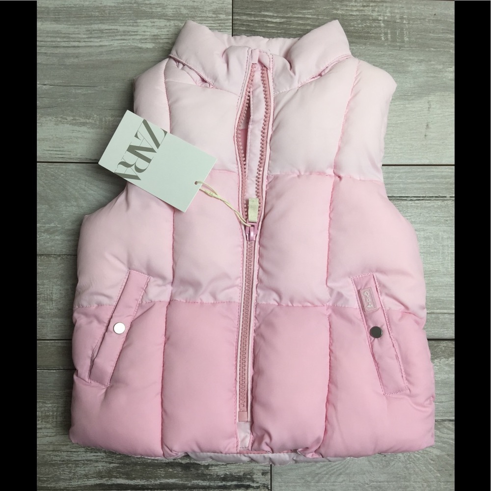 NWT Zara Toddler girl  Puffer Vest 2-3years